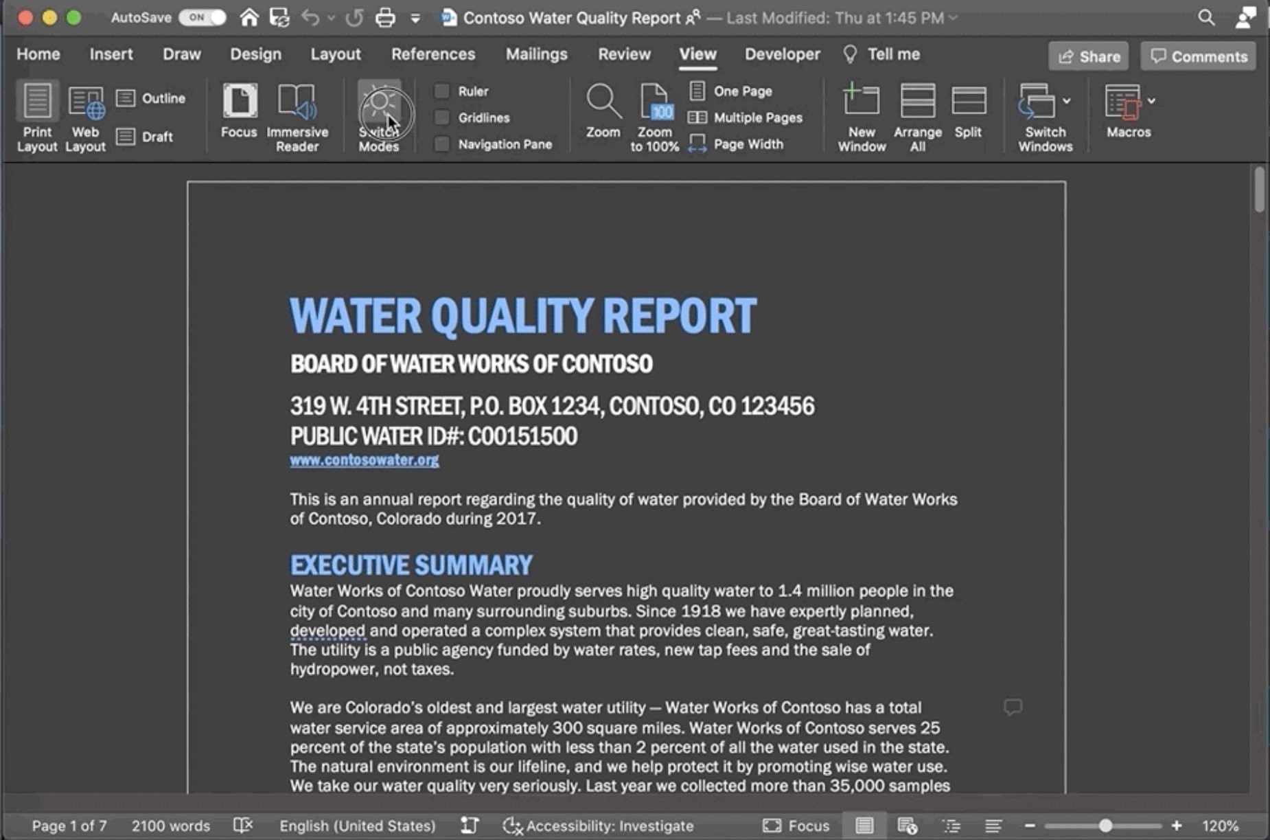 microsoft word on mac for students